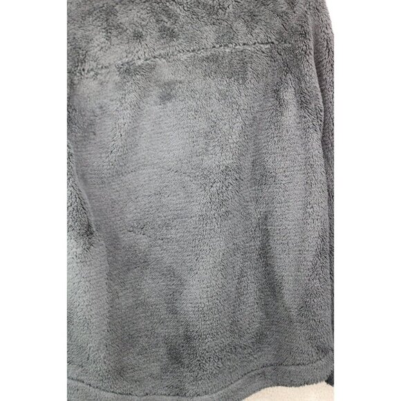 Vineyard Vines Black Plush Fleece Mock Neck Sweater-Size Small-Oversized - Picture 8 of 9